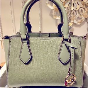 MICHAEL Michael Kors Small Satchel - Army Green NWT